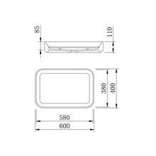 Load image into Gallery viewer, Randi Top-Mounted Rectangular Basin
