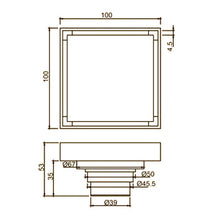 Load image into Gallery viewer, Tolmin Floor Drain Cover
